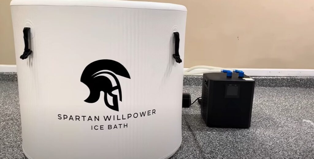 spartan willpower ice bath with optional chiller