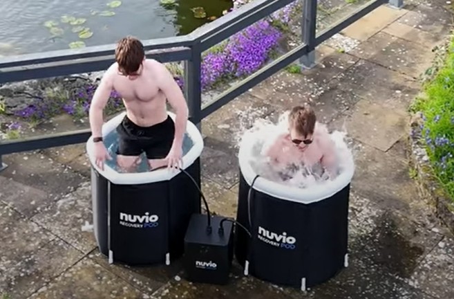 two men in nuvio recovery review